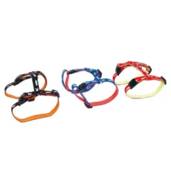Harnais Cat Bi-color pour chat coloris rouge