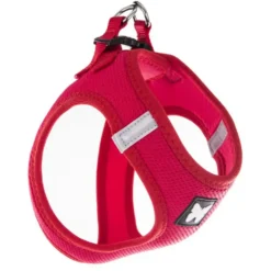 Harnais Mesh rouge pour chien - XS