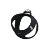 Harnais pour chat noir soft avec laisse assortie Wouapy