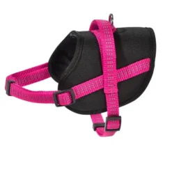 Harnais pour chien coloris fuchsia en polyester et nylon Bobby Easy Safe – Taille S