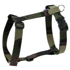 Harnais pour chien kaki Bobby Camouflage 20 - Taille M