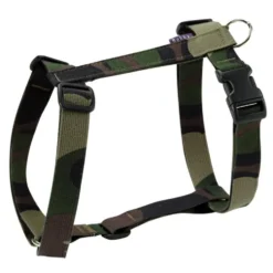 Harnais pour chien kaki Bobby Camouflage 16 - Taille S