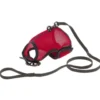 Harnais pour lapin ou chat en filet nylon coloris rouge Ferplast Jogging – XL