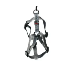 Harnais réglable gris 50/70 cm Martin Sellier