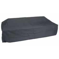 Housse pour canapé coloris gris en coton polyester Holly - 219 x 88 x 68 cm
