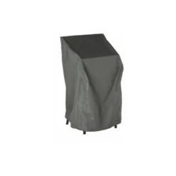 Housse pour 4 à 6 fauteuils empilables coloris gris en polyester