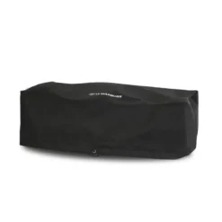 Housse pour plancha 75 cm à poser en polyester enduit PVC noir