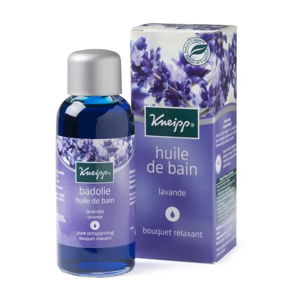 Huile de bain à la lavande en flacon de 100 ml