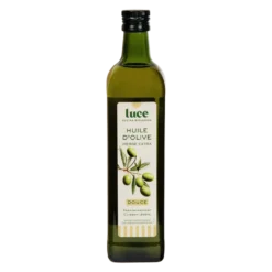 Huile d’olive extra vierge douce bio en bouteille de verre Luce - 75 cl