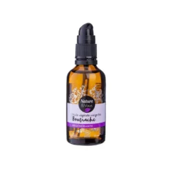 Huile végétale vierge bio Bourrache Nature & Vous certifiée COSMOS ORGANIC par Cosmécert selon le référentiel COSMOS - 50 ml