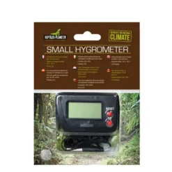 Hygromètre digital pour terrarium coloris noir Reptile Planet