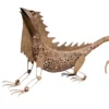 Iguane décoratif aspect rouille Nortène - 80 cm