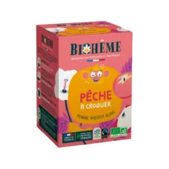 Infusion bio Biohême Pêche à croquer - 20 infusettes