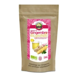 Infusion de gingembre bio équitable biopartenaire Ethnoscience - 100 g