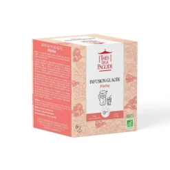 Infusion glacée à la pêche bio Thés de la pagode - 6 infusettes