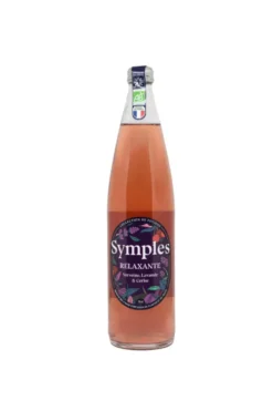 Infusion pétillante bio "relaxante" en bouteille Symples - 75 cl