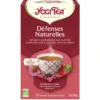 Infusion Yogi Tea Défenses naturelles en boite de 17 sachets