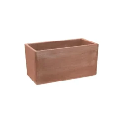 Jardinière Moderne de 26,5 L en terre cuite 50 x 23 x 23 cm