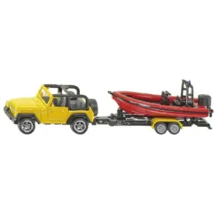 Jeep avec bateau Siku - echelle 1/64e