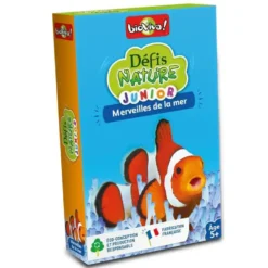 Jeu de cartes Défis nature junior - Merveilles de la mer Bioviva Éditions