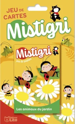 Jeu de cartes "Mistigri" aux Éditions Lito