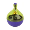 Jouet distributeur Culbuto IQ Jaune et violet pour chat