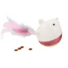Jouet distributeur de friandises pour chat coloris multicolore Nina Ottosson Hunt'N Swat Treat Tumblers - 7,5 x 7,2 x 7,2 cm