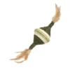 Jouet à griffer pour chat coloris vert Bobby Youpi - 12 x 8 cm
