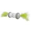 Jouet électronique pour chat coloris blanc double spinner EBI