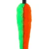 Jouet pour chat balle et queue chenilles coloris orange Wouapy - Ø 4,8 cm