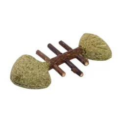 Jouet pour chat matatabi arrêtes de poisson 8,5x4x1 cm
