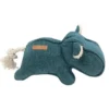 Jouet pour chien coloris bleu peluche hippopotame D&D Home Emmy - 30 x 14 x 15 cm