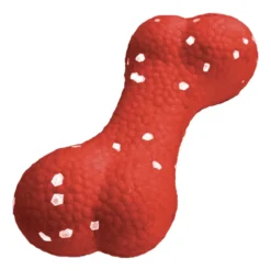Jouet pour chien os rouge Bubimex Ultra Strong - 15 x 7 cm