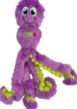 Jouet pour chien wubba octopus coloris multicolore Kong - taille M