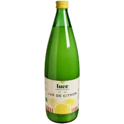 Jus de citron bio bouteille Luce - 1 L