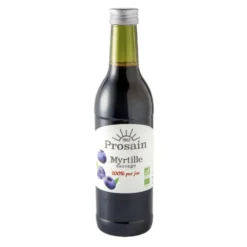 Jus de myrtille bio – Bouteille de 50 cl