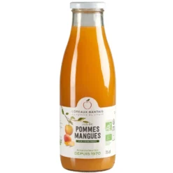 Jus de pommes mangues bio Coteaux Nantais - 75 cl