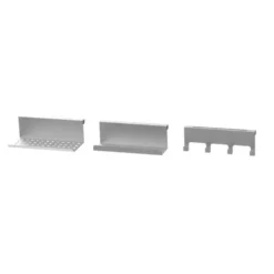 Kit 3 accessoires pour cuisine d'extérieur coloris gris Le Marquier