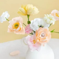Kit créatif fleurs en papier La Petite Épicerie - 21 x 3 x 15 cm
