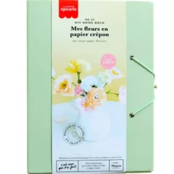 Kit créatif fleurs en papier La Petite Épicerie - 21 x 3 x 15 cm