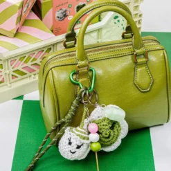 Kit DIY Crochet Porte-clés Matcha Club La Petite Épicerie