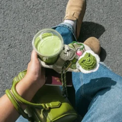 Kit DIY Crochet Porte-clés Matcha Club La Petite Épicerie