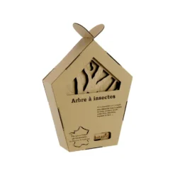 Kit hôtel à insectes en bois botanic® (à assembler et remplir)