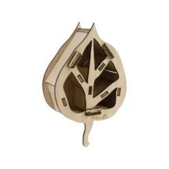 Kit hôtel à insectes en bois en forme de feuille botanic® (à assembler et remplir)