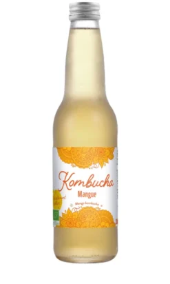 Kombucha Mangue bio en bouteille Vitamont - 33 cl