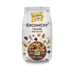Krounchy au chocolat et avoine sans gluten bio 500