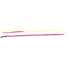 Laisse Cat Bi-color pour chat rouge - 120 cm