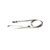 Laisse chien nylon 10 mm / 120 cm grise