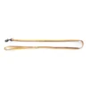 Laisse pour chat Bicolor Bulles jaune moutarde et marron