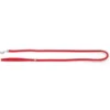 Laisse tubulaire pour chat coloris rouge - 120 cm